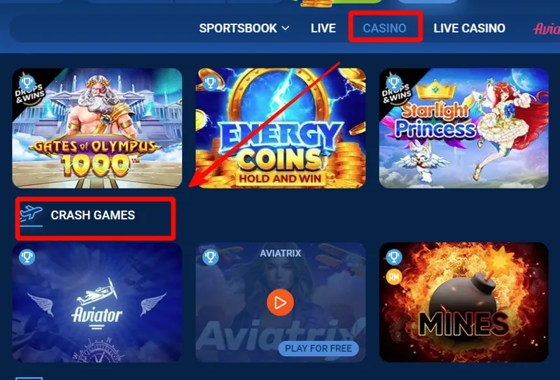 Illustration of a crash game interface on Mostbet showing a rising multiplier graph, cashout button, and animated rocket or plane.